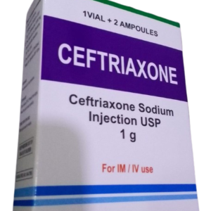 GREEN CEFTRIAXONE INJECTION 1G