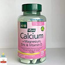 H & B CALCIUM+MAG. ZINC & VIT D3 X120TABS