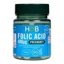 H&B FOLIC ACID 400MG X 90TABS