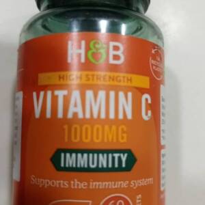 H&B VITAMIN C 1000MG X 60 TABS