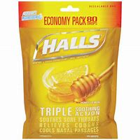 HALLS COUGH&THROAT RELIEF H&L *80DROPS