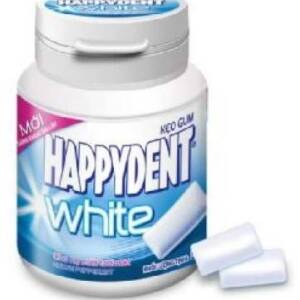 HAPPYDENT WHITE GUM 56G