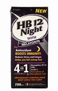 HB12 NIGHT WITH MELATONIN SYRUP 200ML