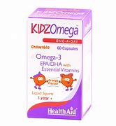 HEALTHAID KIDZOMEGA CHEWABLE X 60CAPS