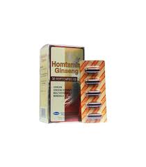 HOMTAMIN GINSENG 30 SOFT CAPSULES