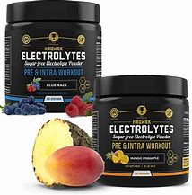 HRDWRK ELECTROLYTES PRE & INTRA WORKOUT POWDER MANGO PINEAPPLE 300G
