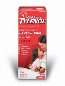 INFANTS TYLENOL PAIN + FEVER CHERRY 60ML