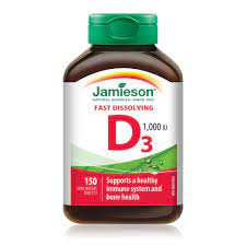 JAMIESON D3 1000IU X 375TABS