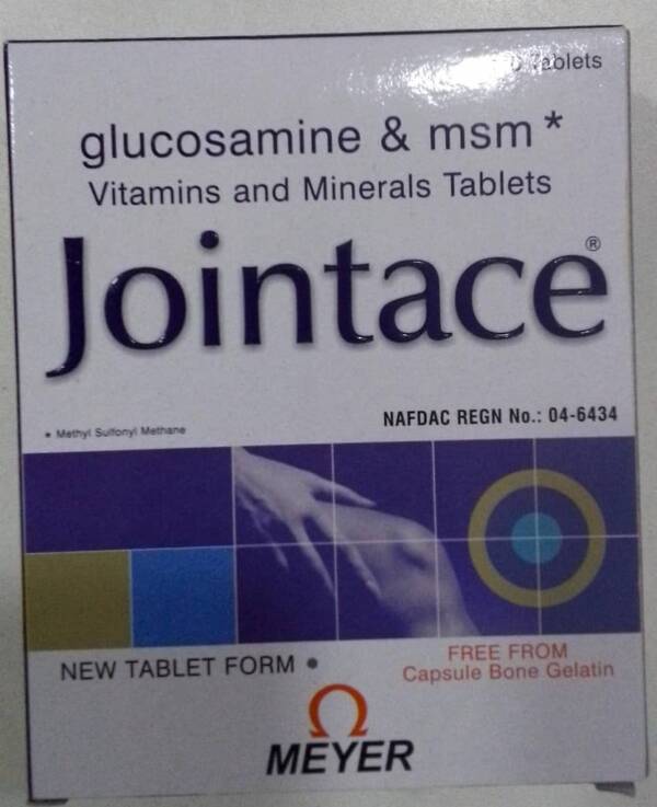 JOINTACE GLUCOSAMINE & MSM 5X6 TABS