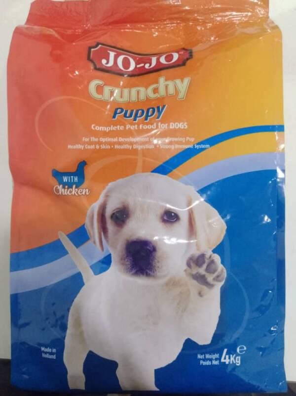 JOJO CRUNCHY PUPPY WITH CHICKEN 4KG