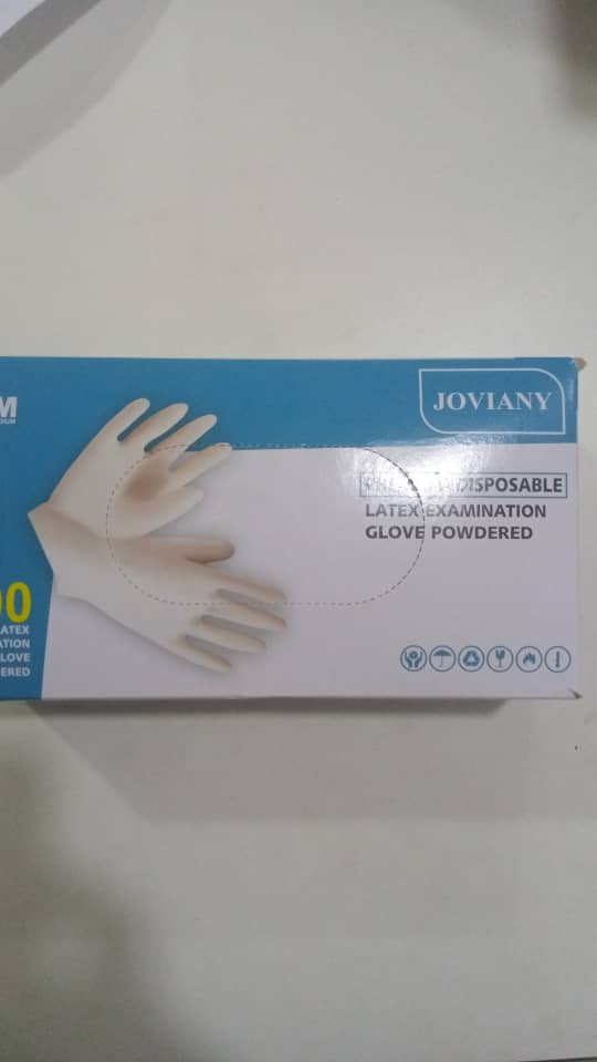JOVIANY EXAMINATION GLOVES *100