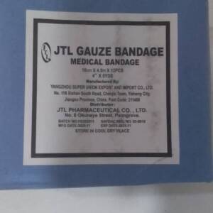JTL GAUZE BANDAGE 10CM X 4.5M X12PCS