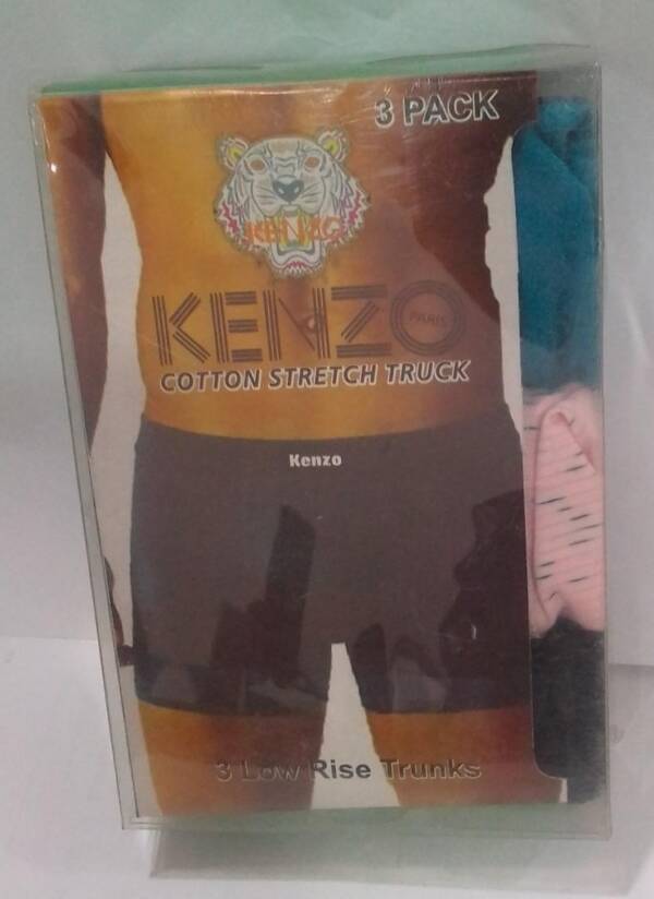 KENZO 3 LOW RISE TRUNKS BOXER