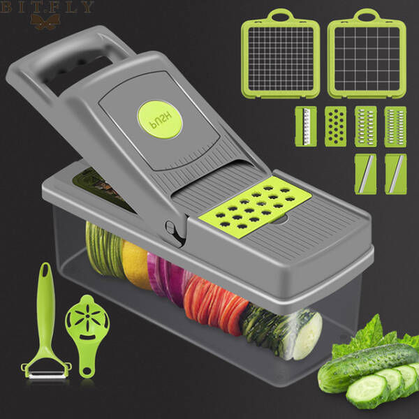 KITCHEN IDEAS VEGGIE SLICER 14PCS