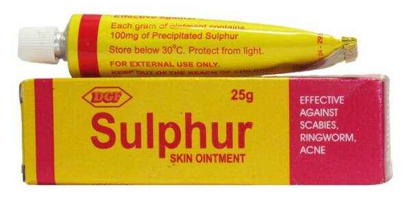 DGF SULPHUR SKIN OINTMENT 25G