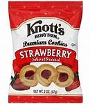 KNOTT'S BERRY FARM STRAWBERRY SHORTBREAD 57G