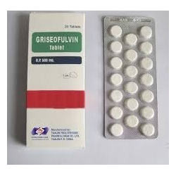 KRISCIN GRISEOFULVIN 500MG TABLET *20
