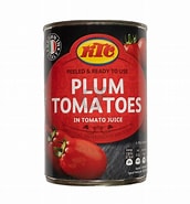 KTC PLUM TOMATOES 240G