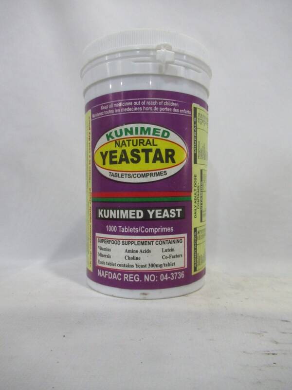 KUNIMED NATURAL YEASTAR X 1000TABS