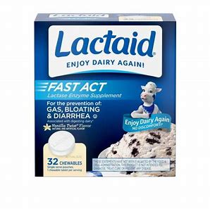 LACTAID FAST ACT 32 CHEWABLES