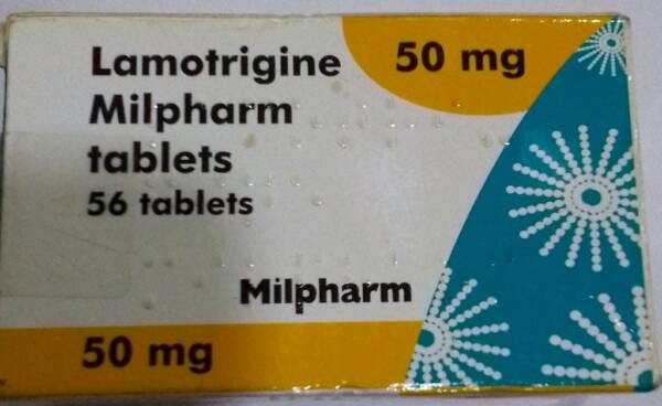 LAMOTRIGINE MILPHARM TABLETS 50MG