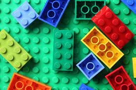 LEGO RED 8 KNOBS 4006