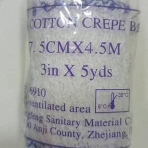 LIFESIGN COTTON CREPE BANDAGE 7.5CMX4.5M