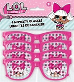 LOL SURPRISE 4 NOVELTY GLASSES