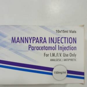MANNYPARA PARACETAMOL INJECTION 15ML