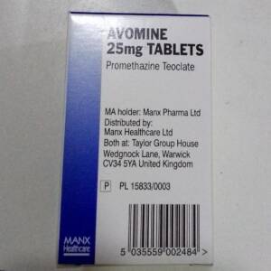 MANX AVOMINE 25MG X 60 TABS