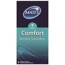 MATES COMFORT NATURAL SENSATION CONDOM X 9