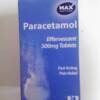 MAX HEALTHCARE PARACETAMOL EFFERVESCENT 500MG
