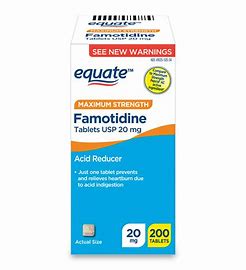 MAXIMUM STREGNTH FAMOTIDINE TABLETS, ACID REDUCERUSP 20MG
