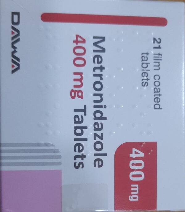 METRONIDAZOLE 400MGTABLETS DAWA