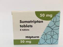 MILPHARM SUMATRIPTAN 50MG X 6 TABS