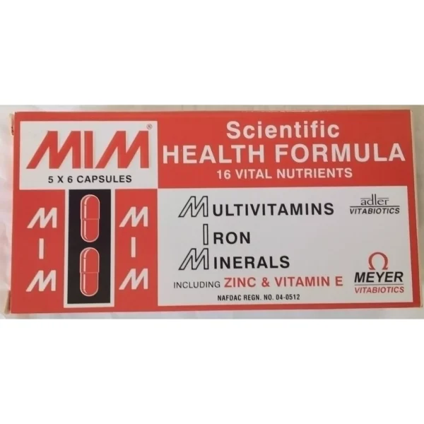 MIM Capsule X 30 Tablets