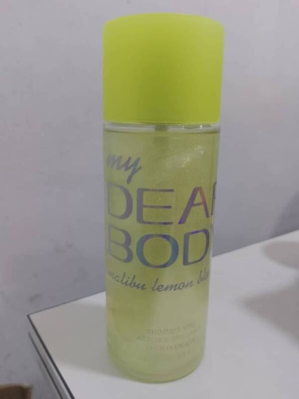 MY DEAR BODY MALIBU LEMON BLOSSOM SHIMMER MIST 250ML
