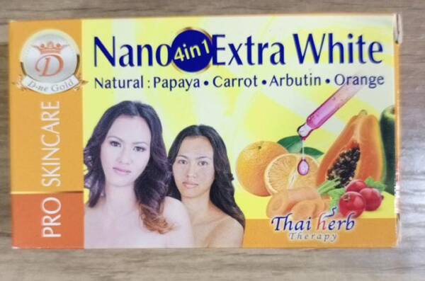 NANO 4 IN 1 EXTRA WHITE SOAP 160G