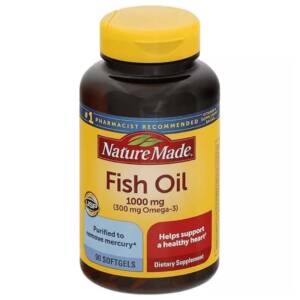 NATUREMADE FISH OIL 1000MG [300mg Omega3]