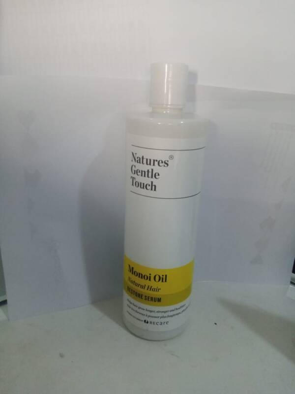 NATURES GENTLE TOUCH MONOI OIL NATURAL HAIR RESTORE SERUM 500ML