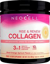 NEOCELL RISE & RENEW COLLAGEN ORANGE APRICOT FLAVOUR 198G