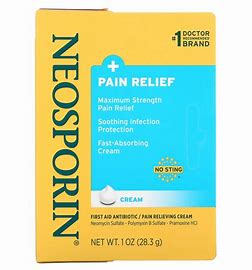 NEOSPORIN PAIN RELIEF CREAM 28.3G