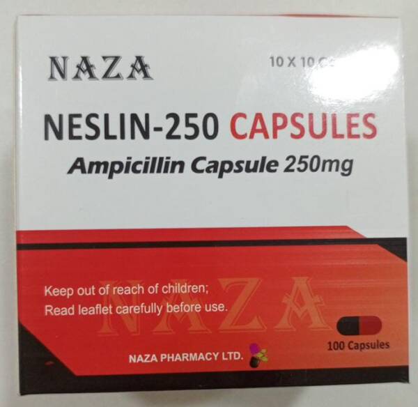 NESLIN AMPICILLIN 250MG X 100CAPS