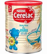 NESTLE CERELAC INFANT CEREALS WITH MILK BABY RICE RIZ 400G