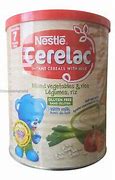 NESTLE CERELAC INFANT CEREALS WITH MILK MIXED VEGETABLES & RICE LEGUMES, RIZ 400G