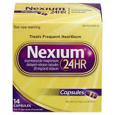 NEXIUM 20MG 24HRS X14 CAPS