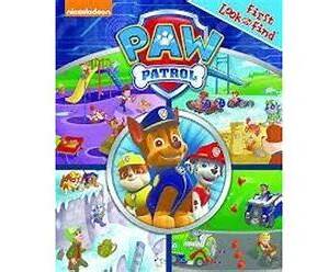NICELODEON PAW PATROL FIRST LOOK AND FIND PUZZLE