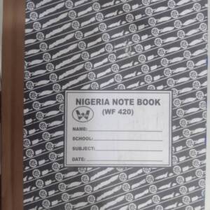 NIGERIA NOTE BOOK (WF 420)
