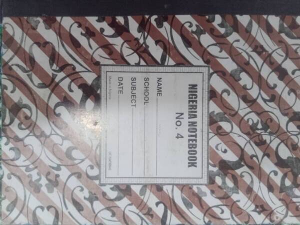 NIGERIA NOTE BOOK NO. 4 (BIG SHORT)