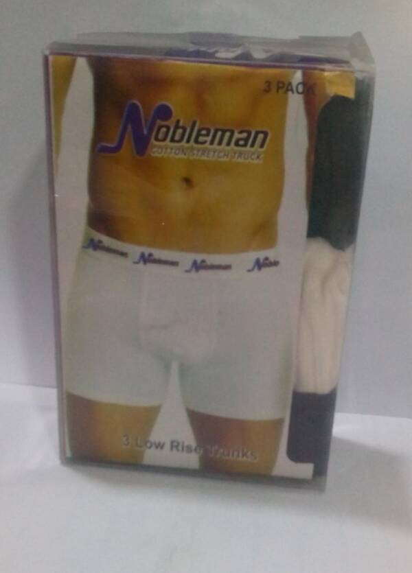 NOBLEMAN 3 LOW RISE TRUNKS BOXER